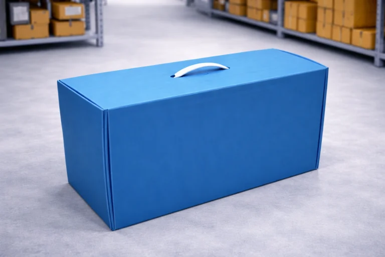 Kartons aus Wellpappe mit Druck